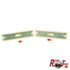 SET Semnal Laterale Aripi cu Becuri pt. 87-95 Jeep Wrangler YJ