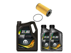 Jeep Wrangler JK 2,8L (7L) - Selenia Mopar Multipower C3 5W30 + Filtru de ulei.